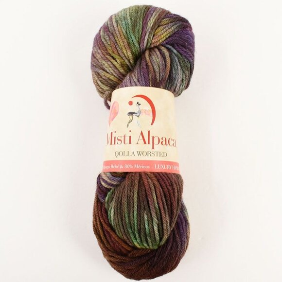 Misti Alpaca Qolla Worsted Yarn Merino Wool Baby Alpaca Frida Colorway - Picture 1 of 3